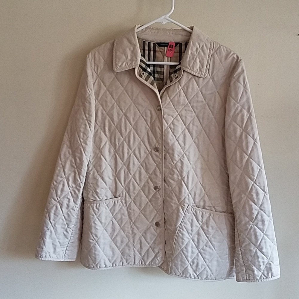 GUC Burberry quilted jacket